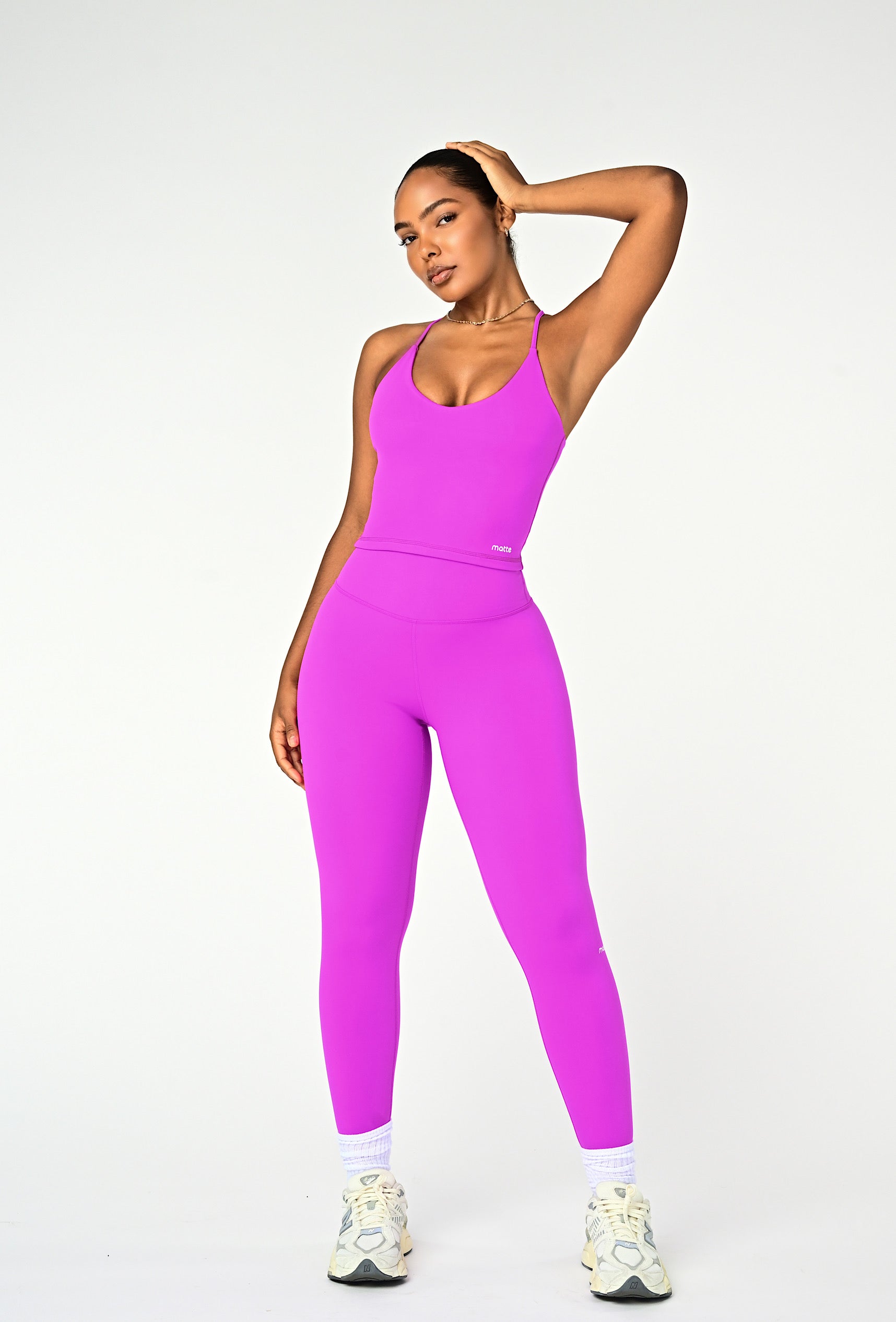 Bareform Double Layer Tank - Dragonfruit