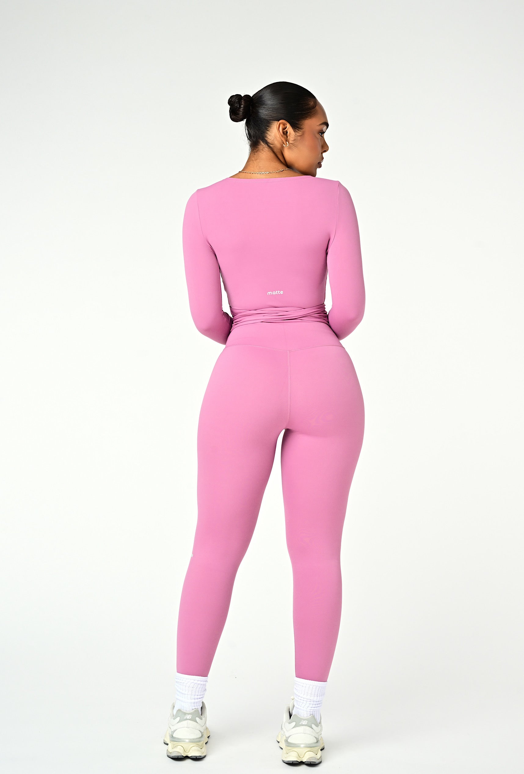 Forma Wrap Top - Pink Cloud