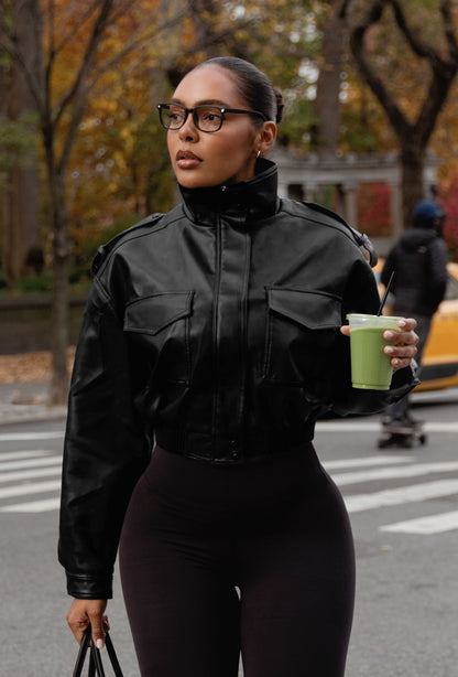 Highline Bomber Jacket - Black