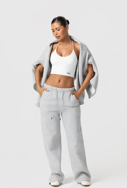 Staple Wide Leg - Heather Gray