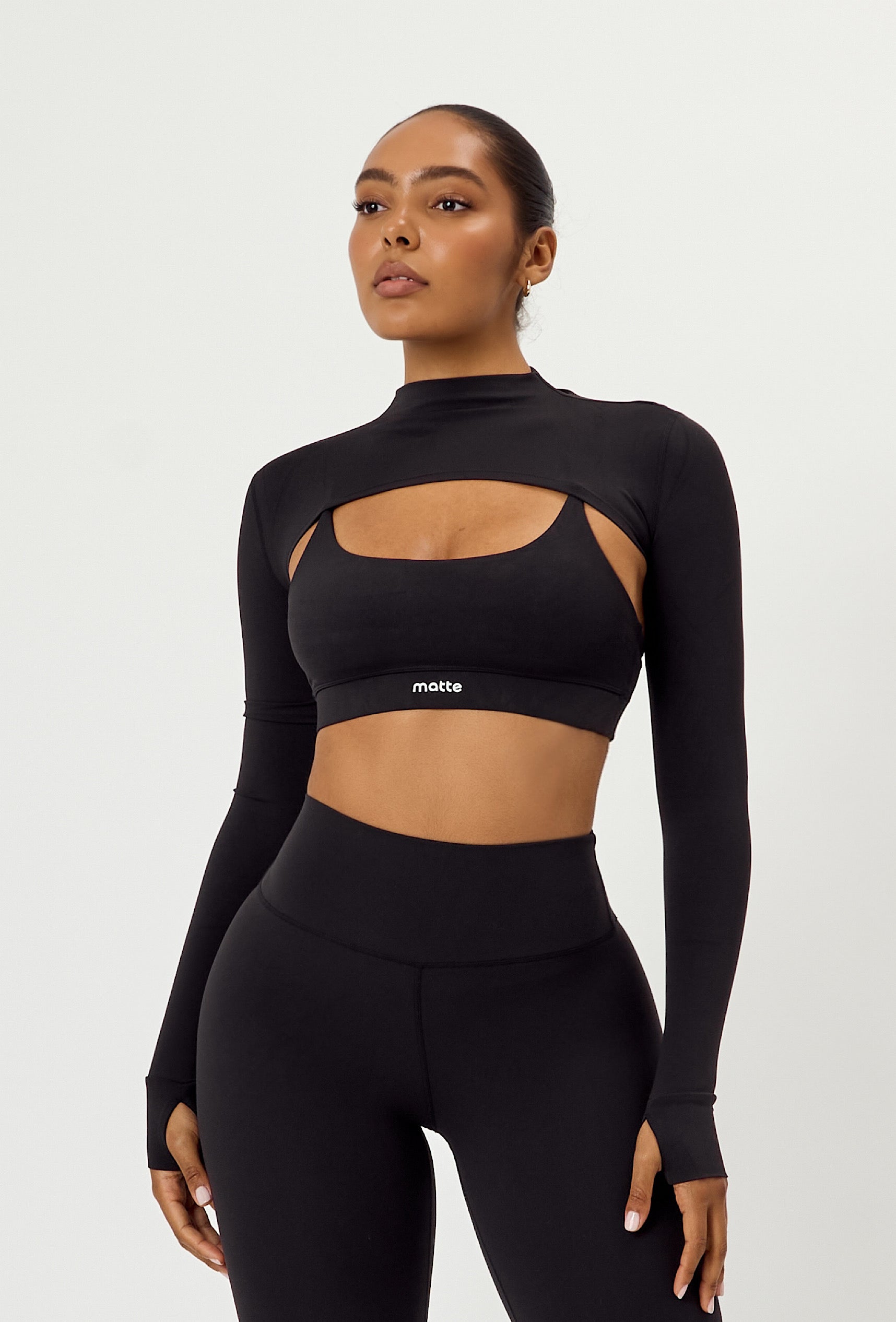 Mock Studio Crop - Black