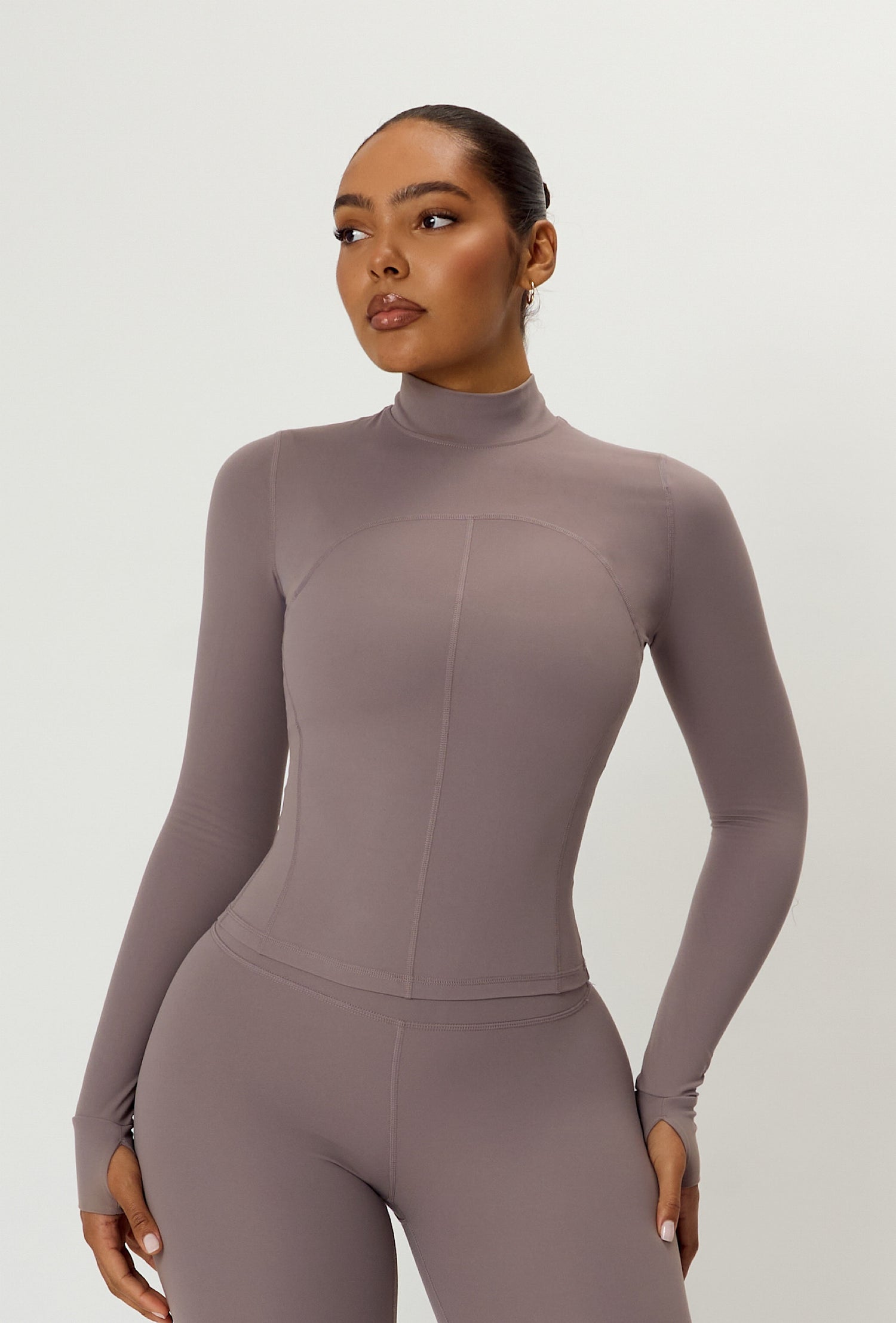 Contour Long Sleeve - Taupe