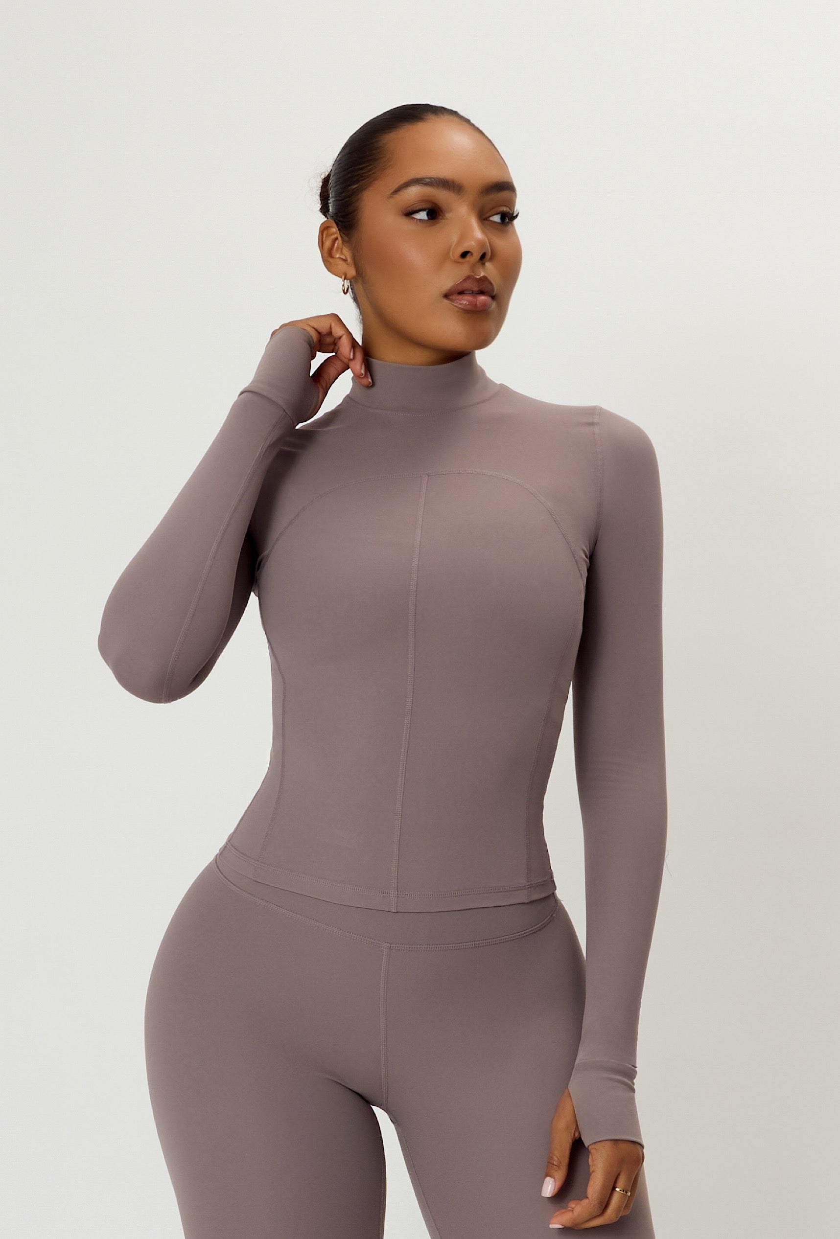 Contour Long Sleeve - Taupe