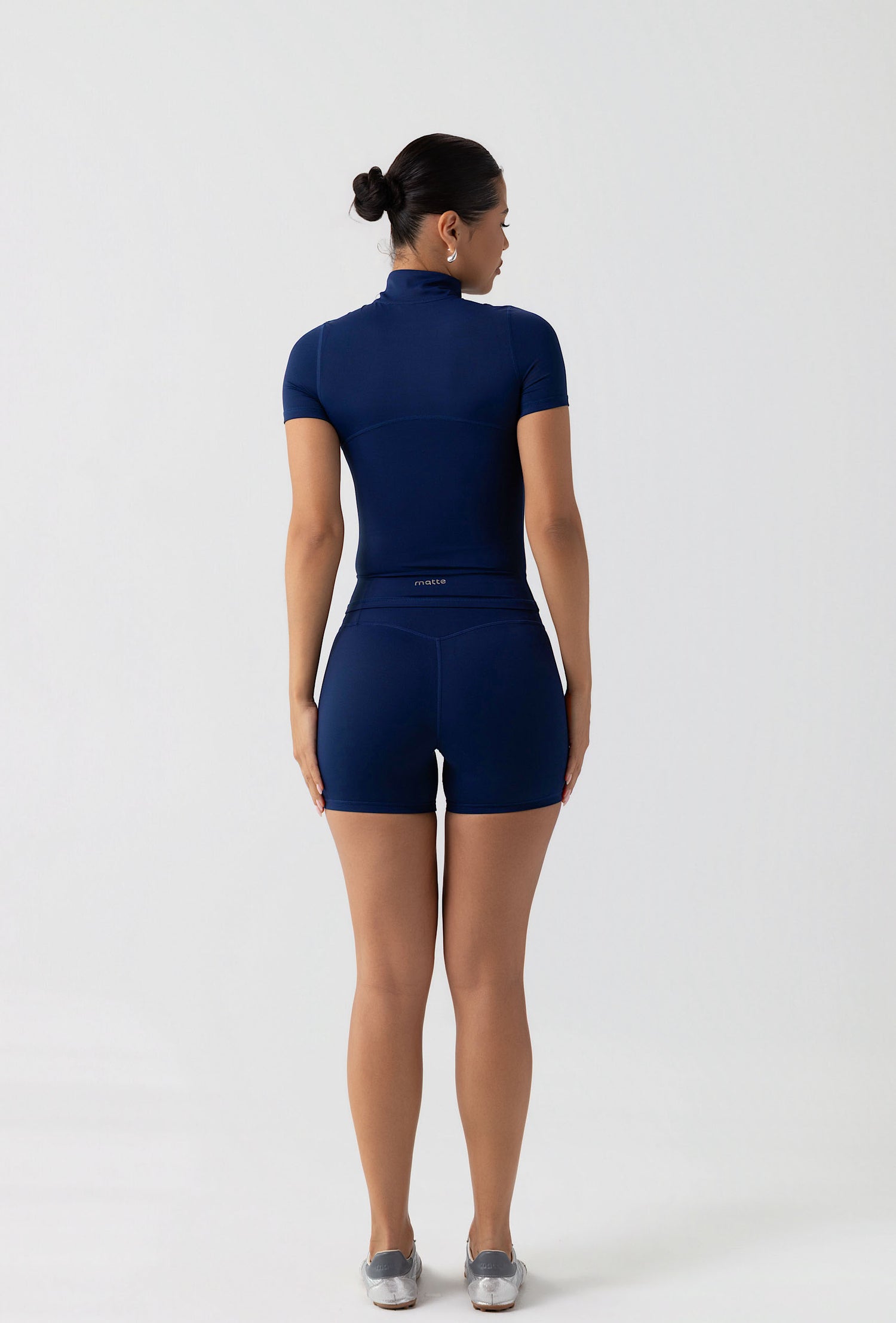 Contour Half Zip Short Sleeve - Navy Galaxy
