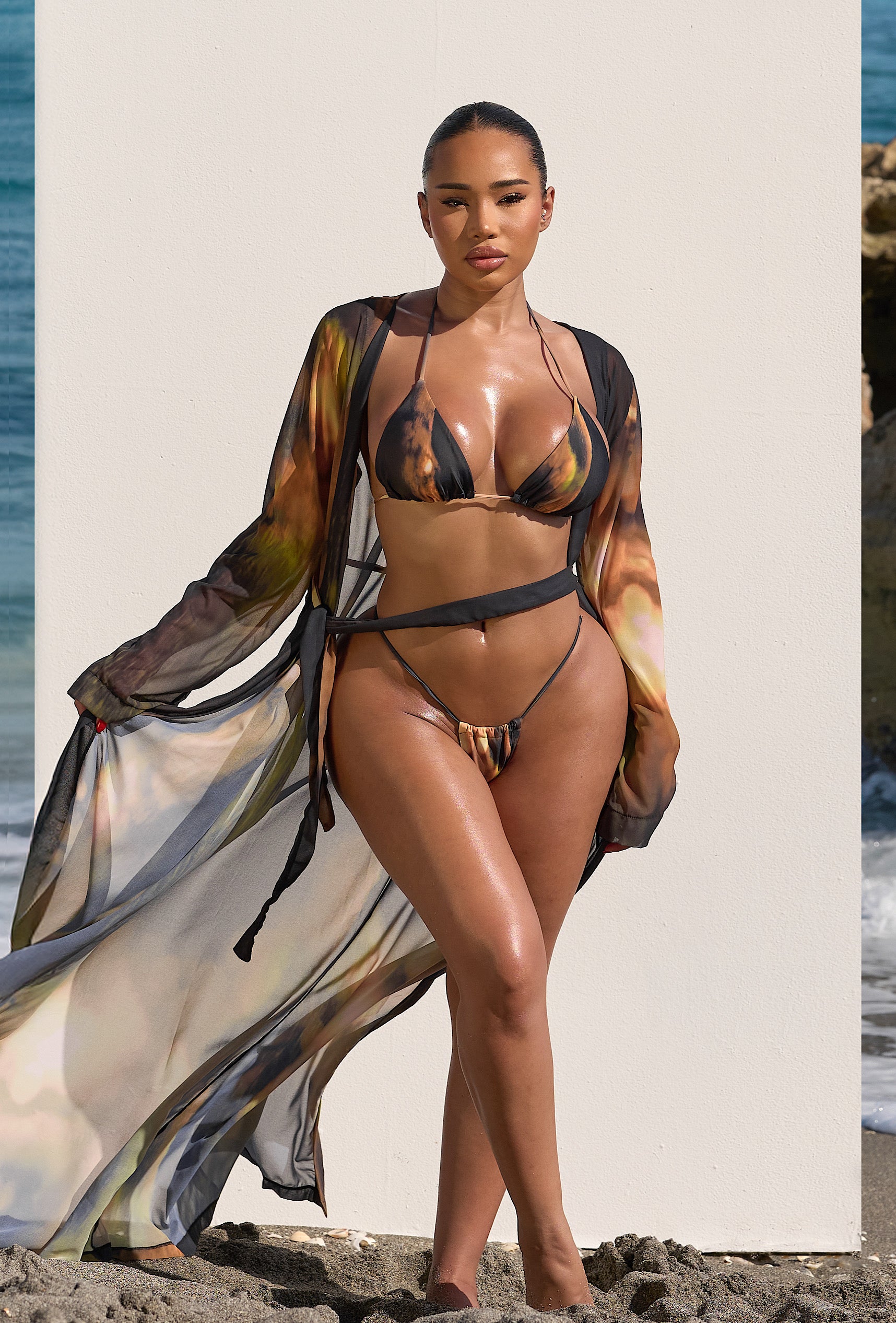 Achilles Sheer Cover Up - Solara Romance