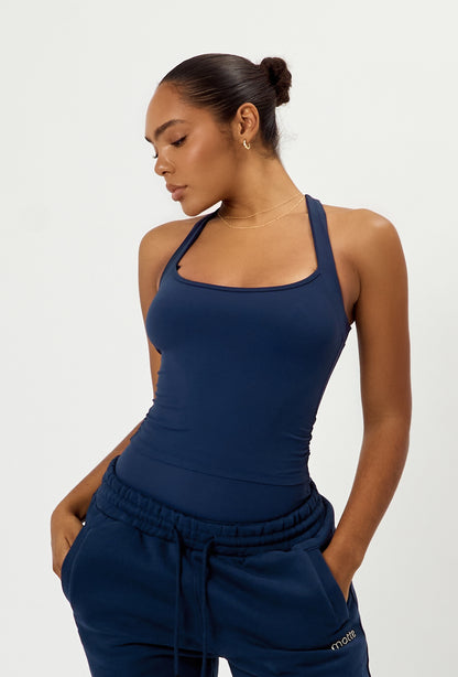 Soft Cinch Tank - Navy