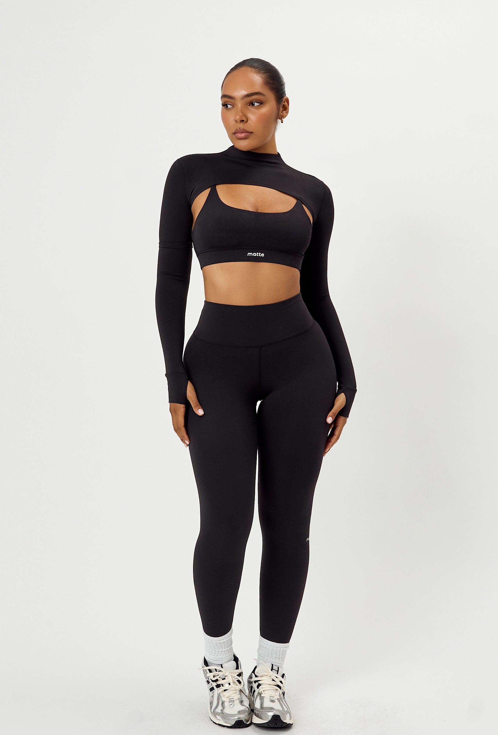 Mock Studio Crop - Black