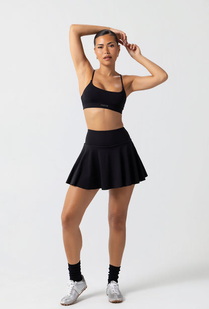 Lounge Tennis Skirt - Black Galaxy