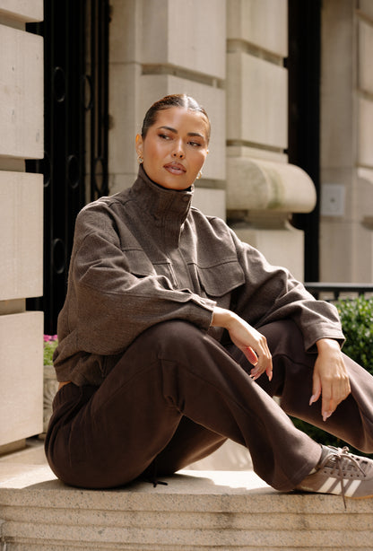 High Line Tweed Bomber