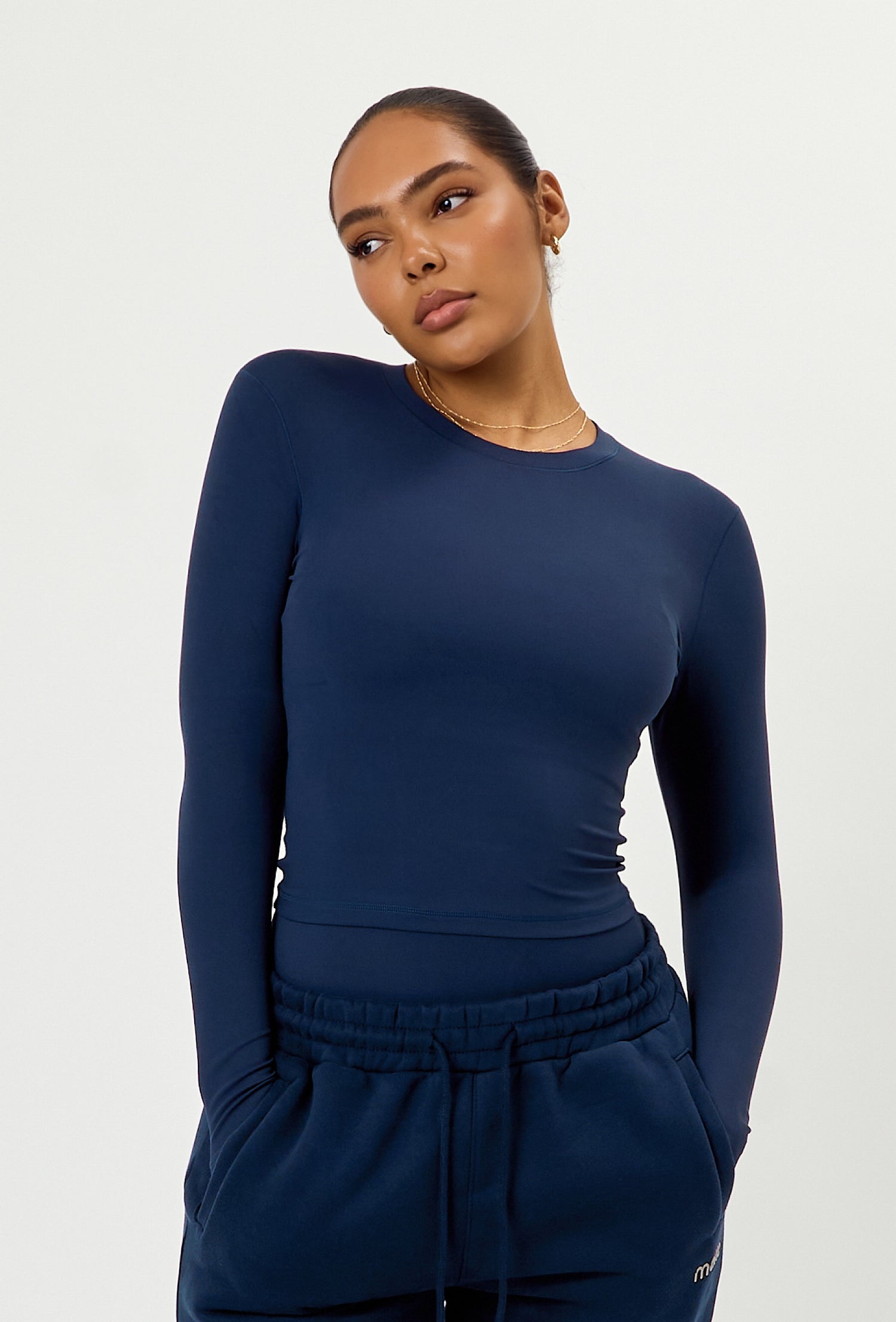 Cloudform Long Sleeve - Navy