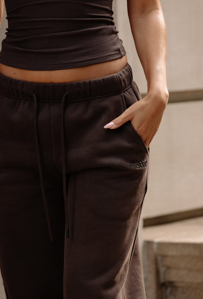 Staple Wide Leg - Espresso