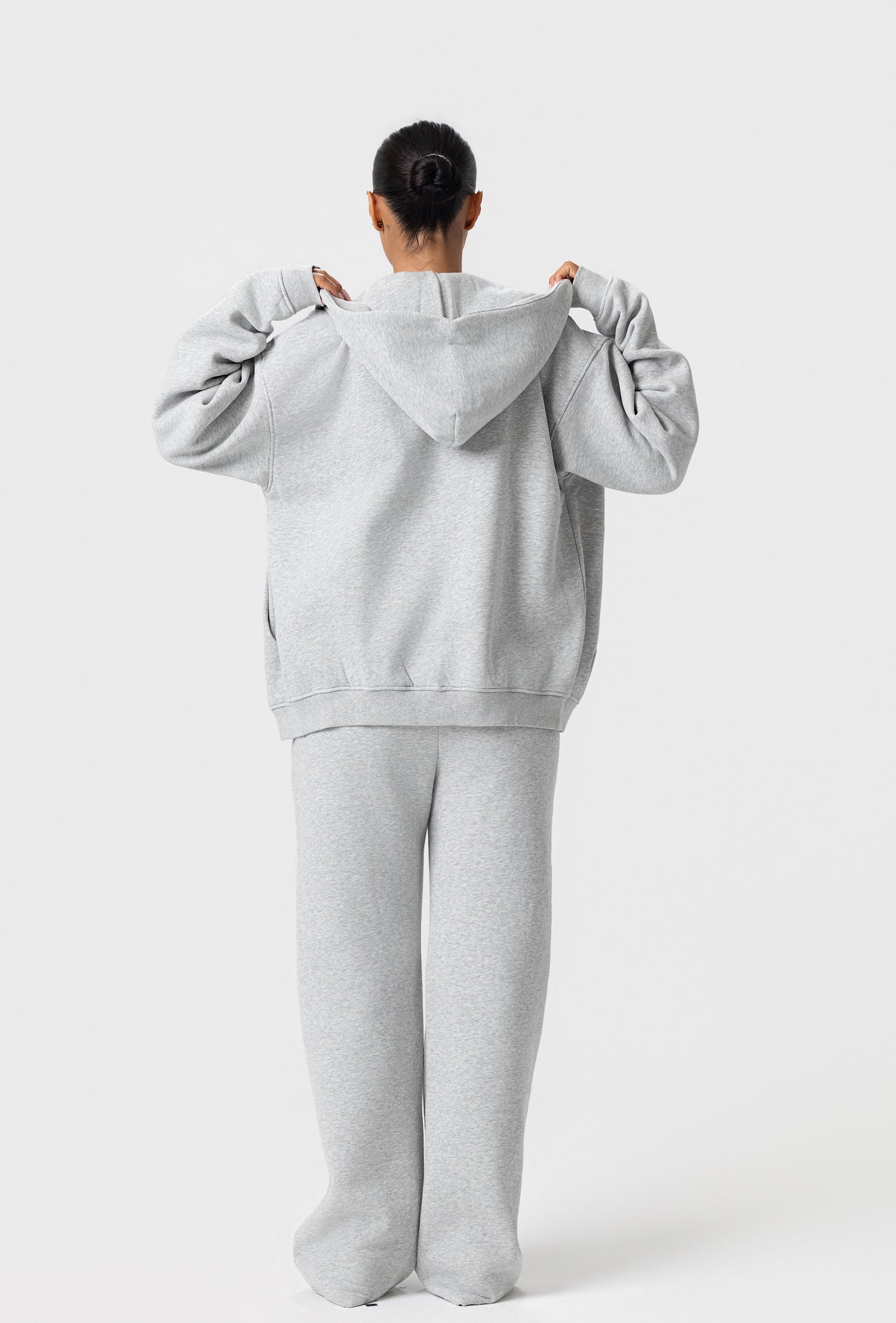 Staple Wide Leg - Heather Gray