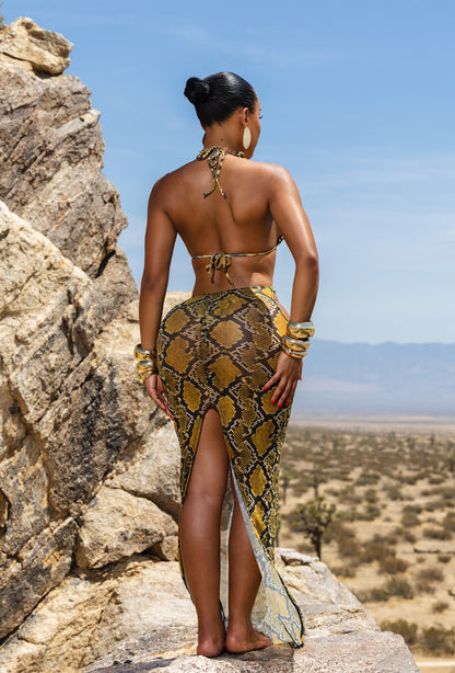 Augustus 3 Piece Set - Yellow Python