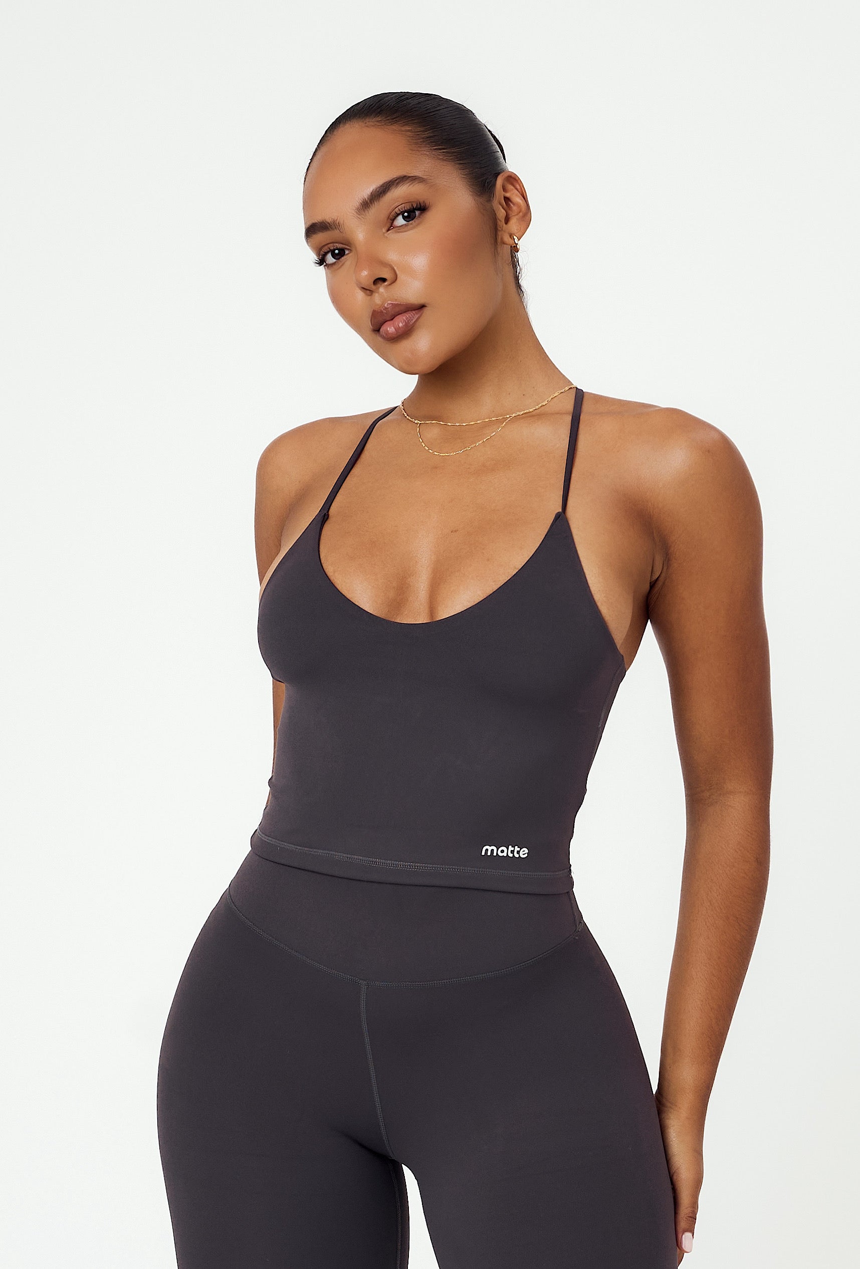 Bareform Double Layer Tank - Slate