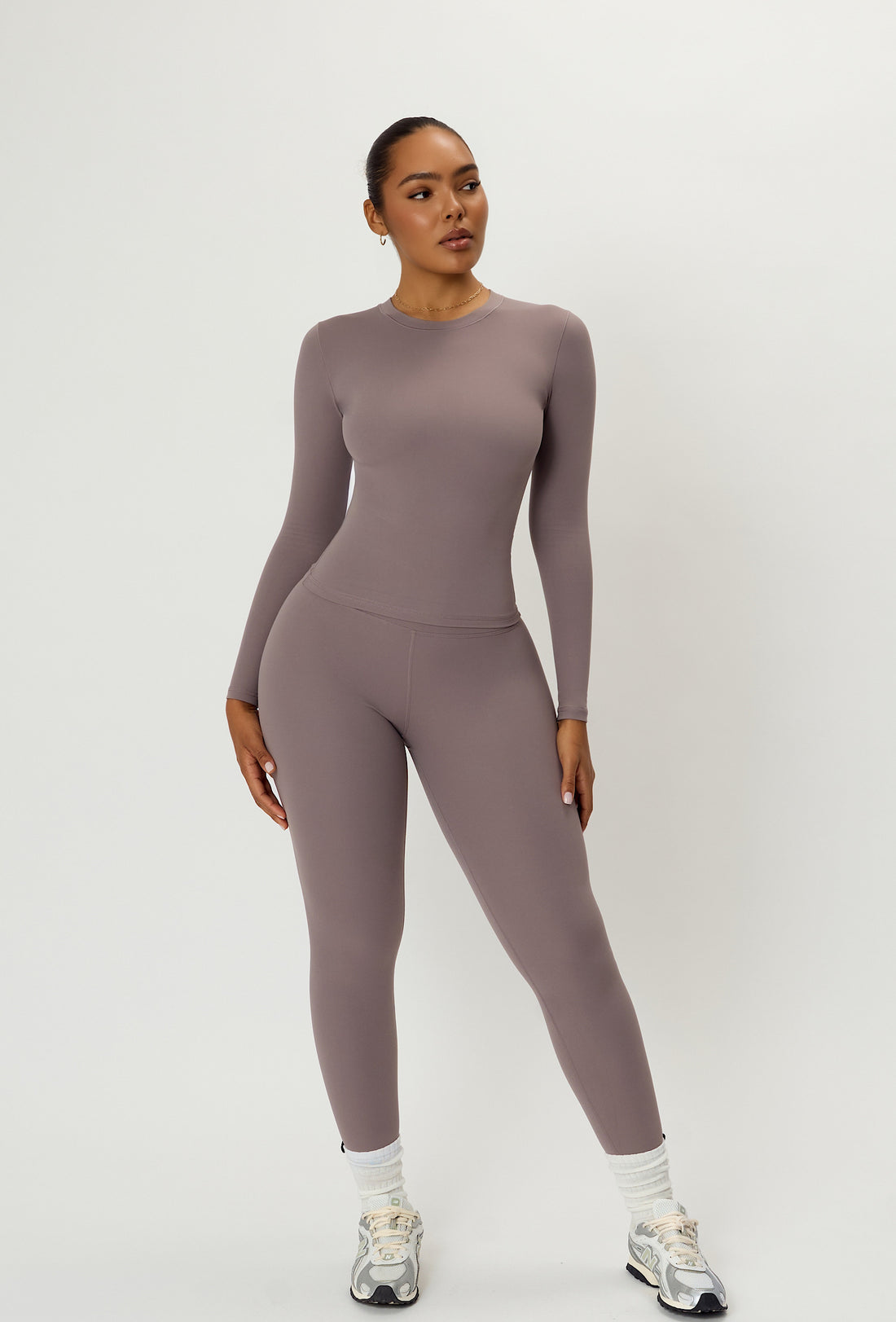 Cloudform Long Sleeve - Taupe