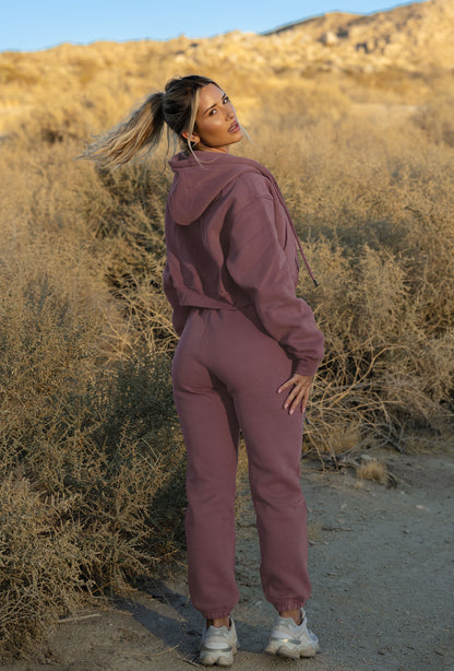 Staple Jogger - Plum