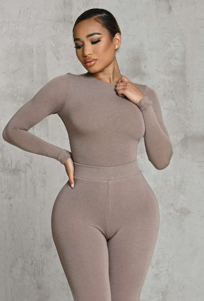 Matte Basix Sculpt Bodysuit - Nude